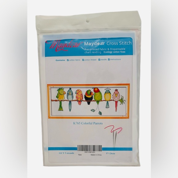 May dear cross stitch kit - Picture 1 of 7